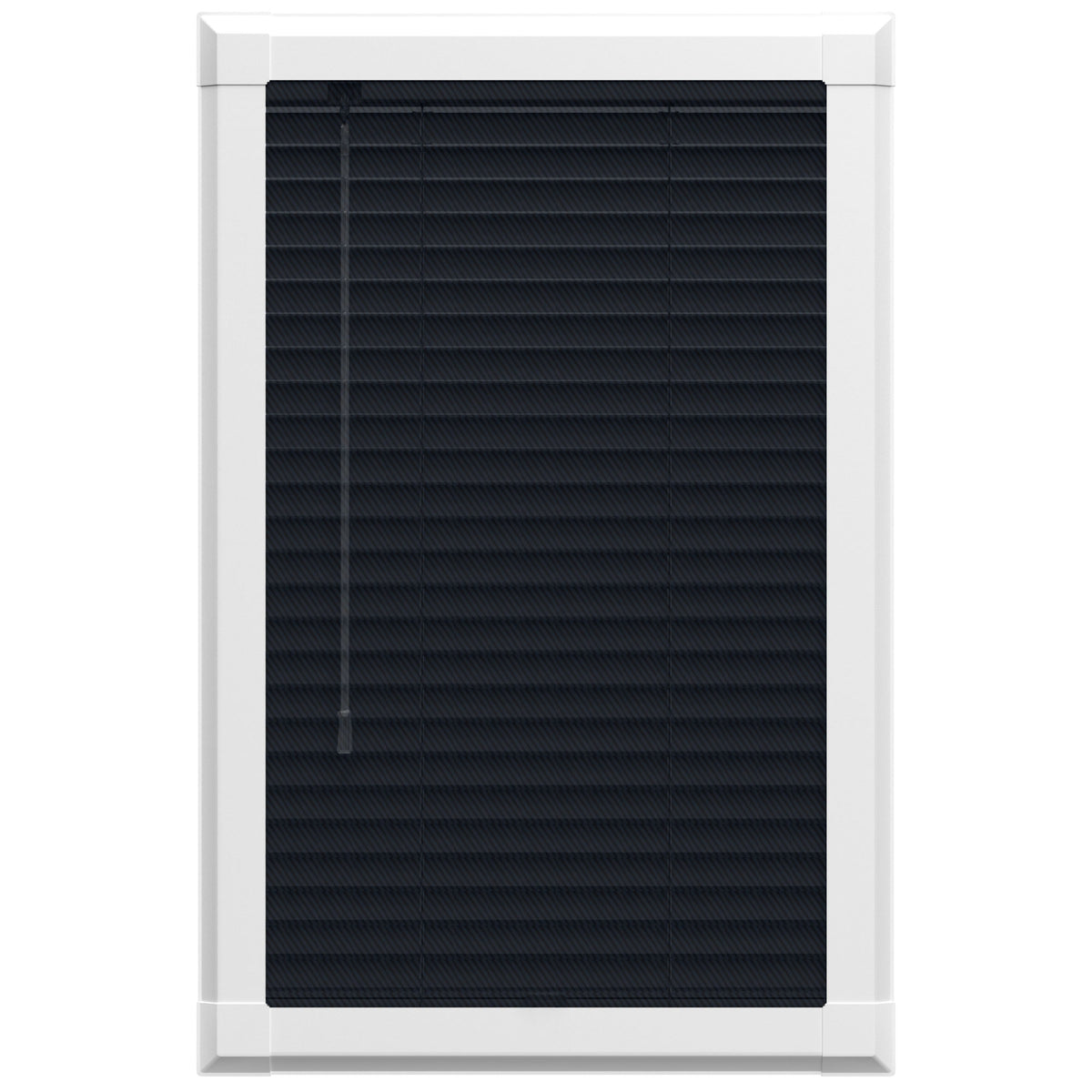 Perfect Fit Metal Blind - Pitch Black