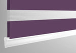 Plain Soft Purple - Electrical Day and Night Blinds