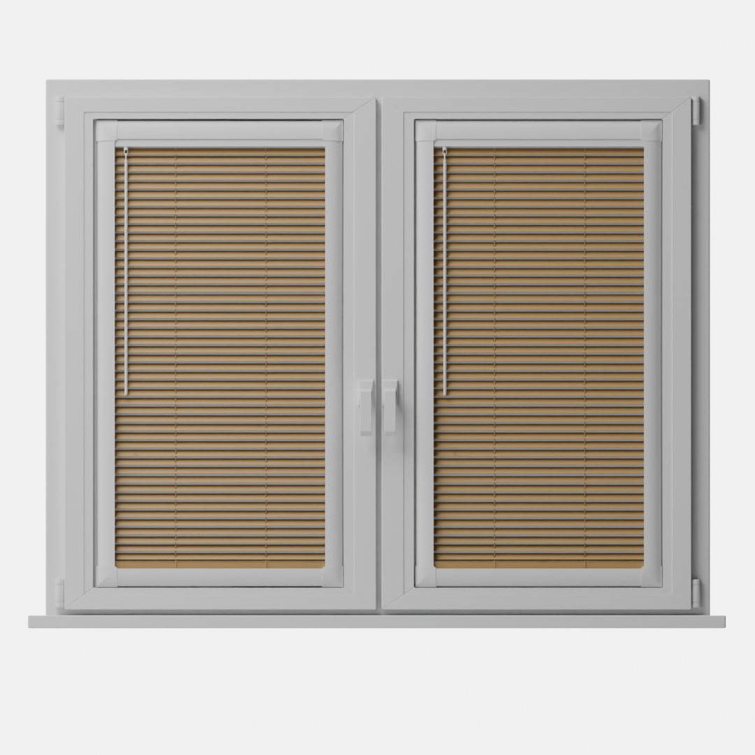 Perfect Fit No Drill Metal Blind - Praline - 25mm