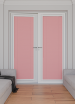 Perfect Fit No Drill Metal Blind - Pretty Pink - 25mm