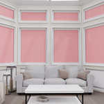Perfect Fit No Drill Metal Blind - Pretty Pink - 25mm