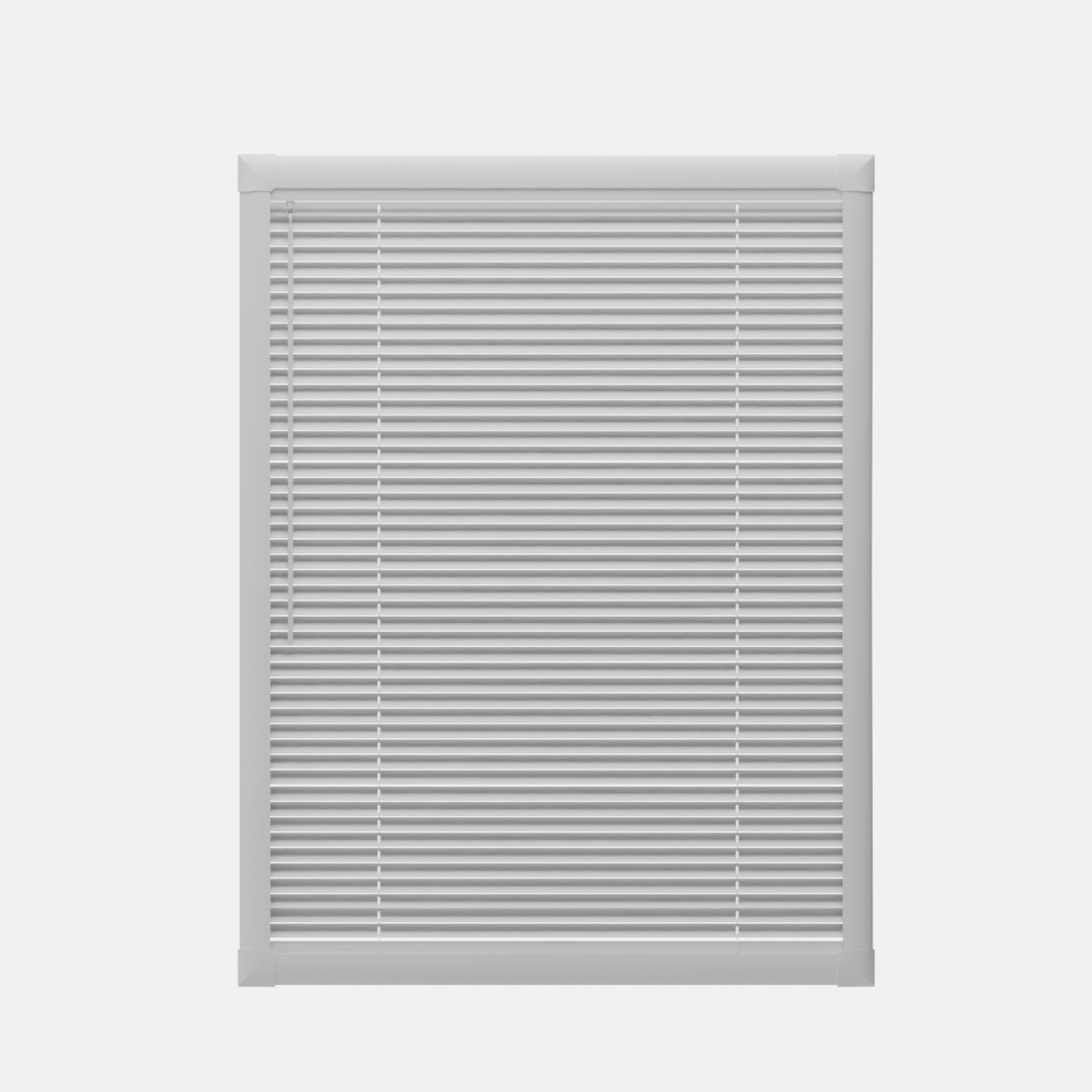 Perfect Fit Wooden blind - Pure White - 25mm