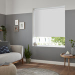 Insta Fit No Drill Iris Blackout Cream Roller Blinds - Fit in 30 Secs