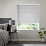 Insta Fit No Drill Wave Blackout Grey Roller Blinds - Fit in 30 Secs