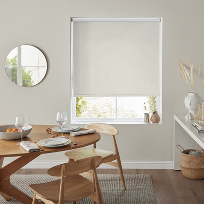 Insta Fit No Drill Petunia Blackout Beige Roller Blinds - Fit in 30 Secs