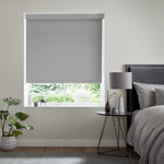 Insta Fit No Drill Petunia Blackout Grey Roller Blinds - Fit in 30 Secs