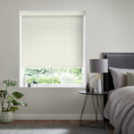 Insta Fit No Drill Wisteria Blackout Cream Roller Blinds - Fit in 30 Secs