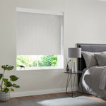 Insta Fit No Drill Zinnia Blackout Grey Roller Blinds - Fit in 30 Secs