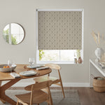 Insta Fit No Drill Yarrow Blackout Taupe Roller Blinds - Fit in 30 Secs