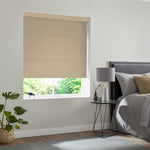 Insta Fit No Drill Freesia Beige Roller Blinds - Fit in 30 Secs