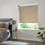 Insta Fit No Drill Freesia Beige Roller Blinds - Fit in 30 Secs