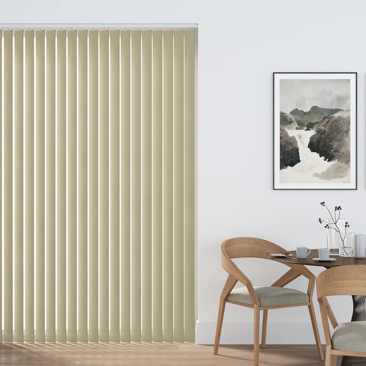 Rome Beige Vertical Blind