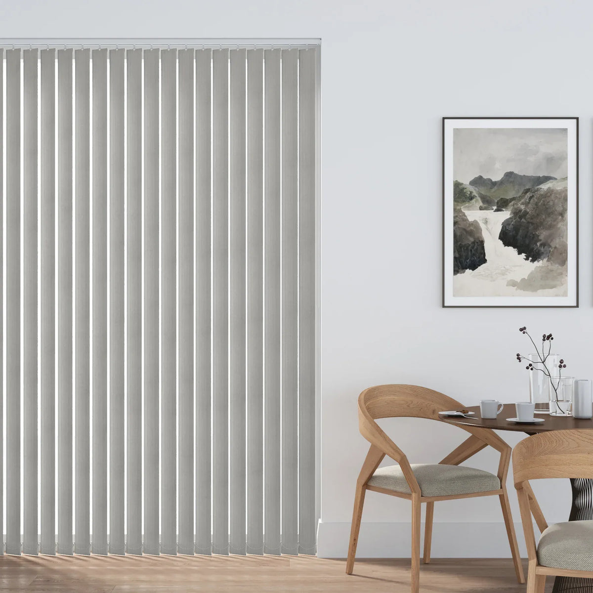 Rome Grey Vertical Blind