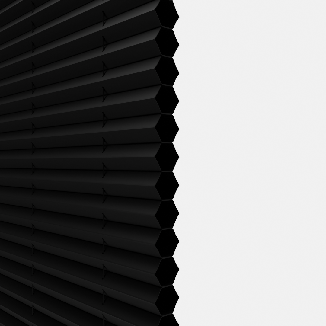 Perfect Fit No Drill Pleated Raven