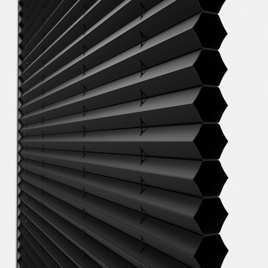 Perfect Fit No Drill Pleated Raven