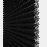 Thermal Blackout Perfect Fit No Drill Pleated Raven