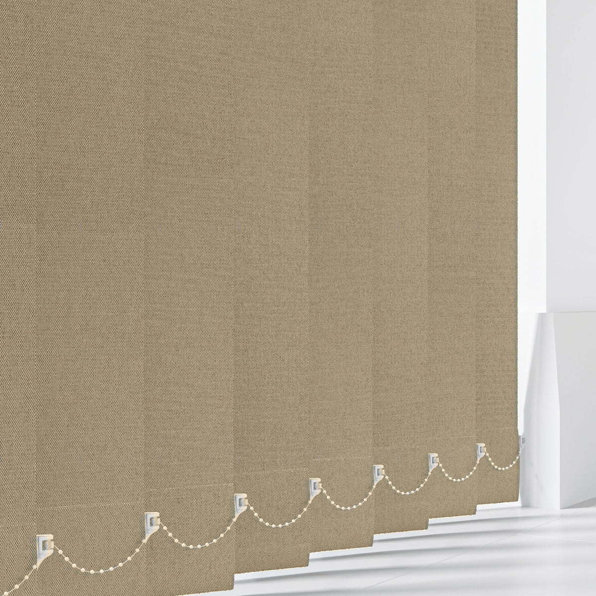 Rita Beige Vertical Blind