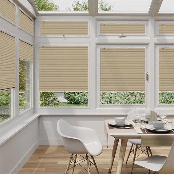 Perfect Fit Wooden blind - Tawny