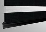 Rose Semi Blackout Black Electrical Day and Night Blind