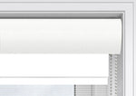 Rose Semi Blackout White Electrical Day and Night Blind