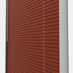 Perfect Fit No Drill Metal Blind - Russet - 25mm