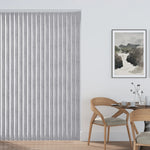 Symphony Black Out Grey Vertical Blind