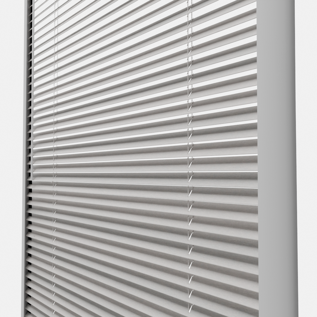 Perfect Fit No Drill Metal Blind - Satin Silver - 25mm