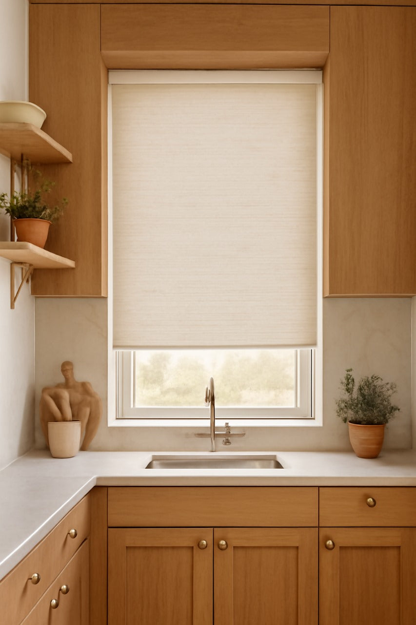 Sawyer Fawn Roller Blind