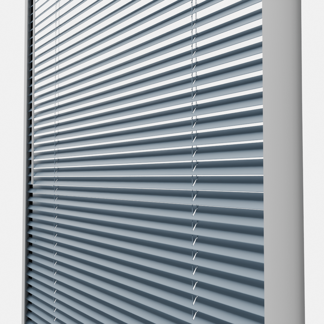 Perfect Fit No Drill Metal Blind - Sea Blue - 25mm