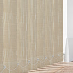 Shantung Champagne Vertical Replacement Blind Slat