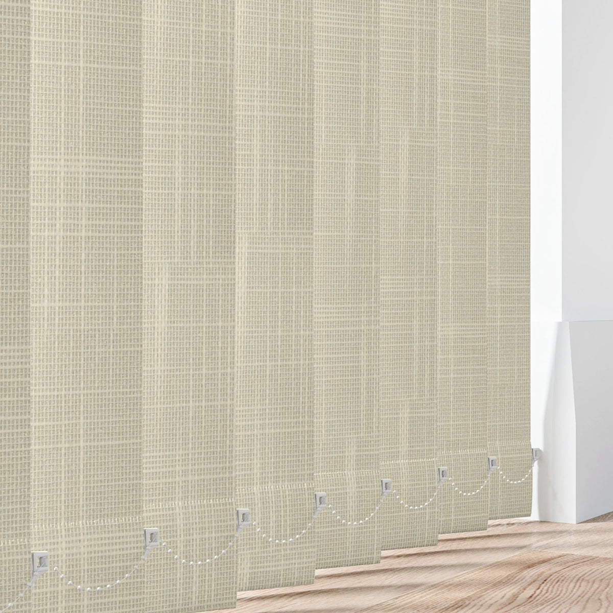 Shantung Magnolia Vertical Replacement Blind Slat