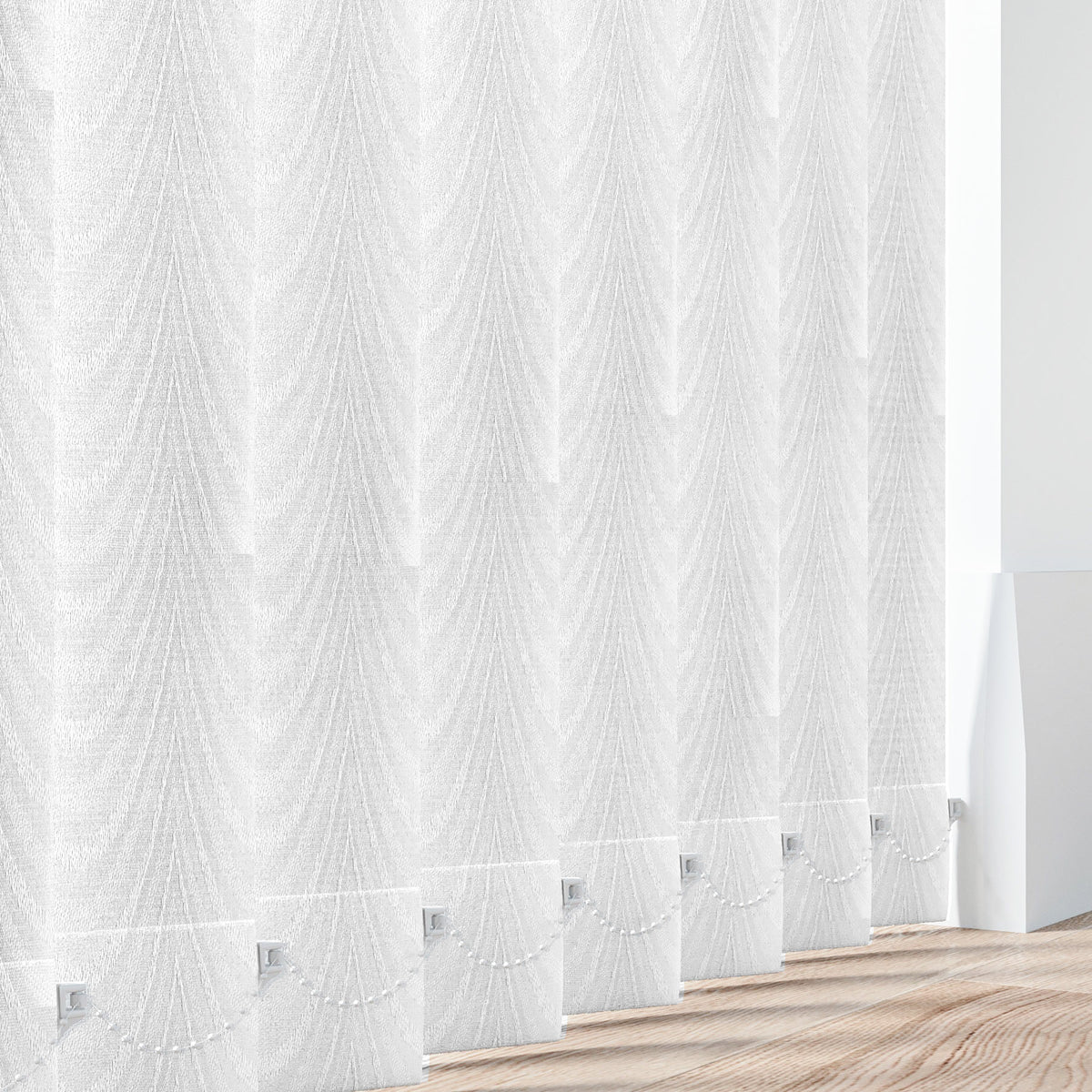 Sherwood White Vertical Blind