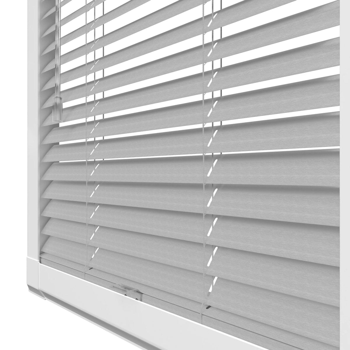 Shiny Silver Perfect Fit Blind