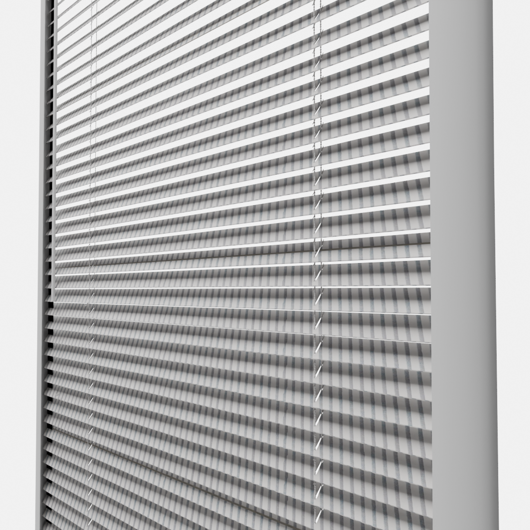 Perfect Fit No Drill Metal Blind - Silver Pitch - 25mm