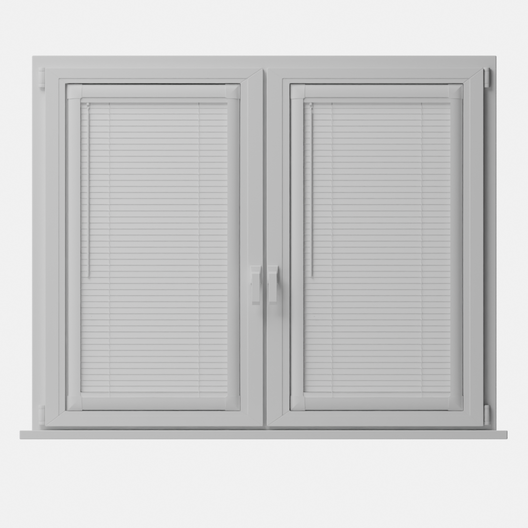 Perfect Fit No Drill Metal Blind - Snowflake - 25mm