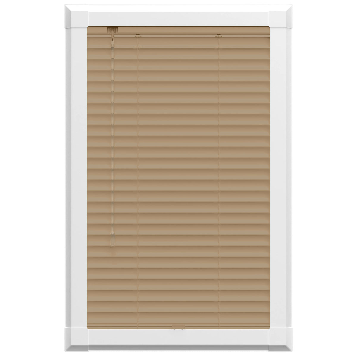 Perfect Fit Metal Blind - Soft Brown