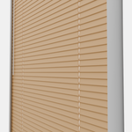 Perfect Fit No Drill Metal Blind - Soft Orange - 25mm