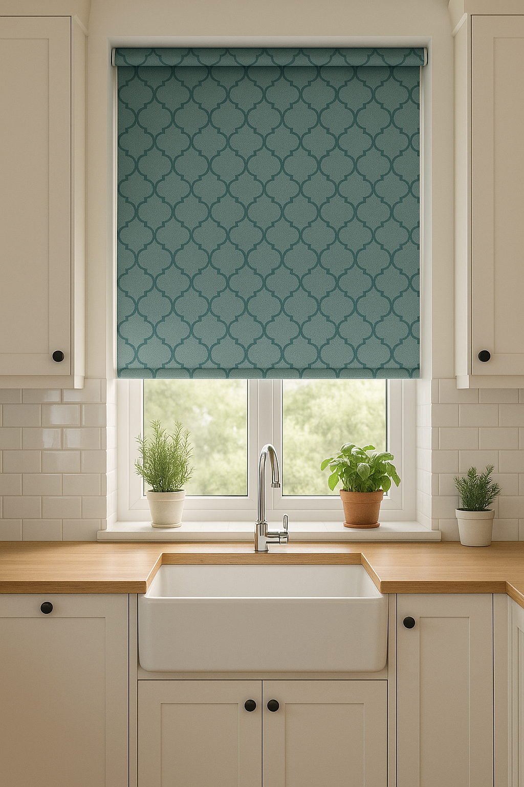 Sorrento Emerald Roller Blind