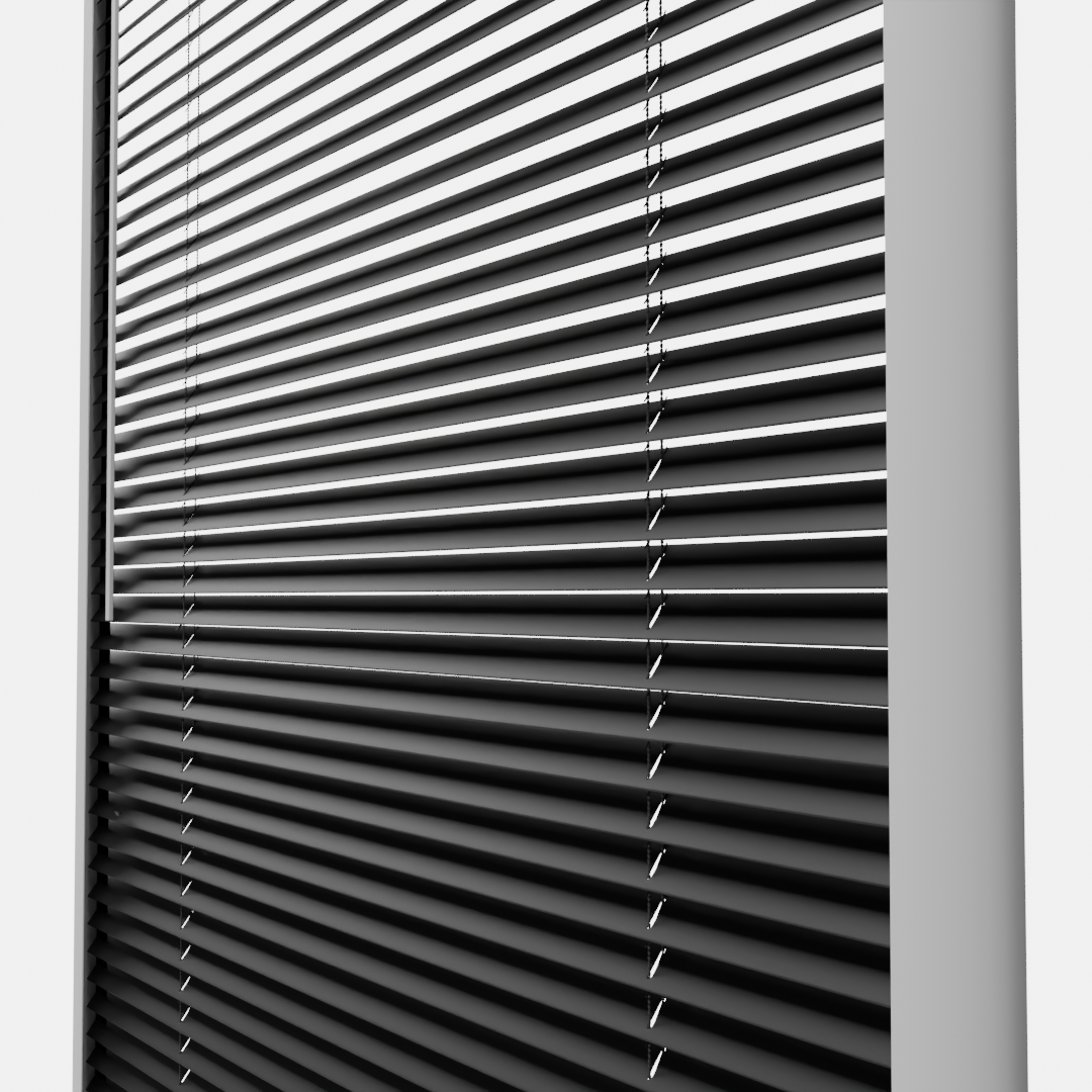 Perfect Fit No Drill Metal Blind - Sparkle Black - 25mm