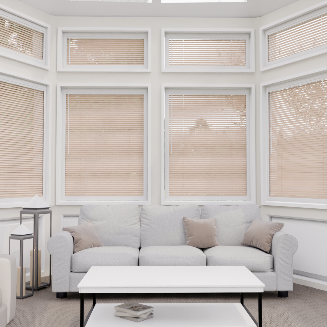 Perfect Fit No Drill Metal Blind - Spring Blush - 25mm