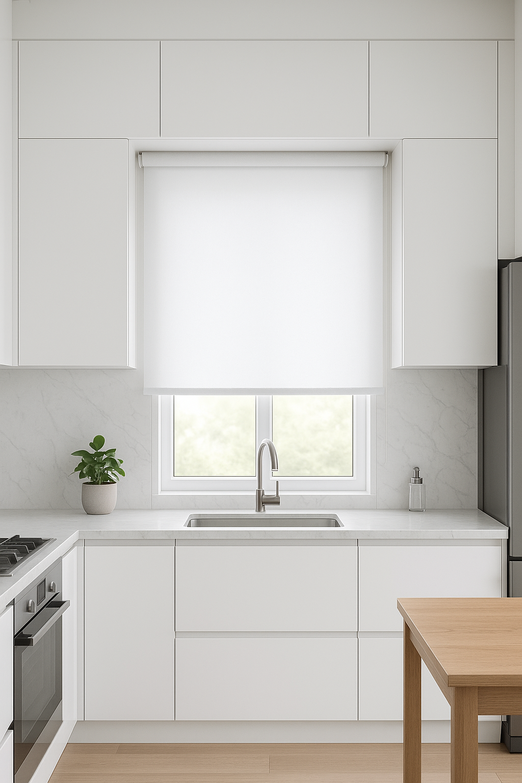 Strata Asc Snowdrop Roller Blind