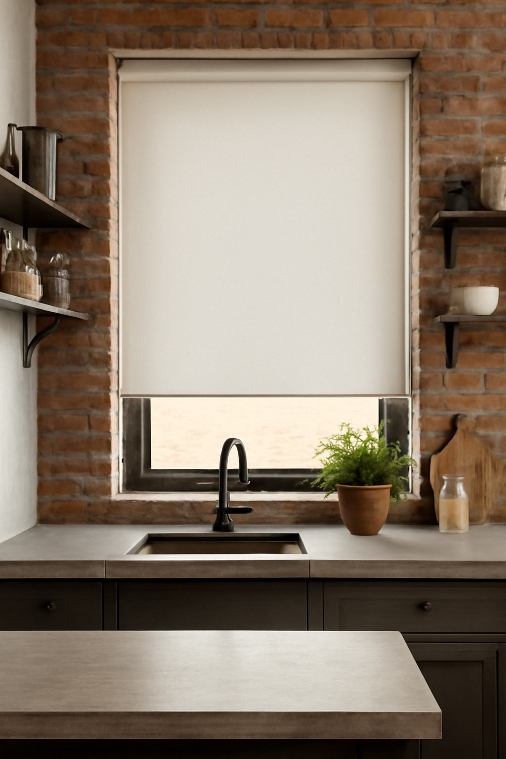 Stratford Cream Electrical Roller Blind