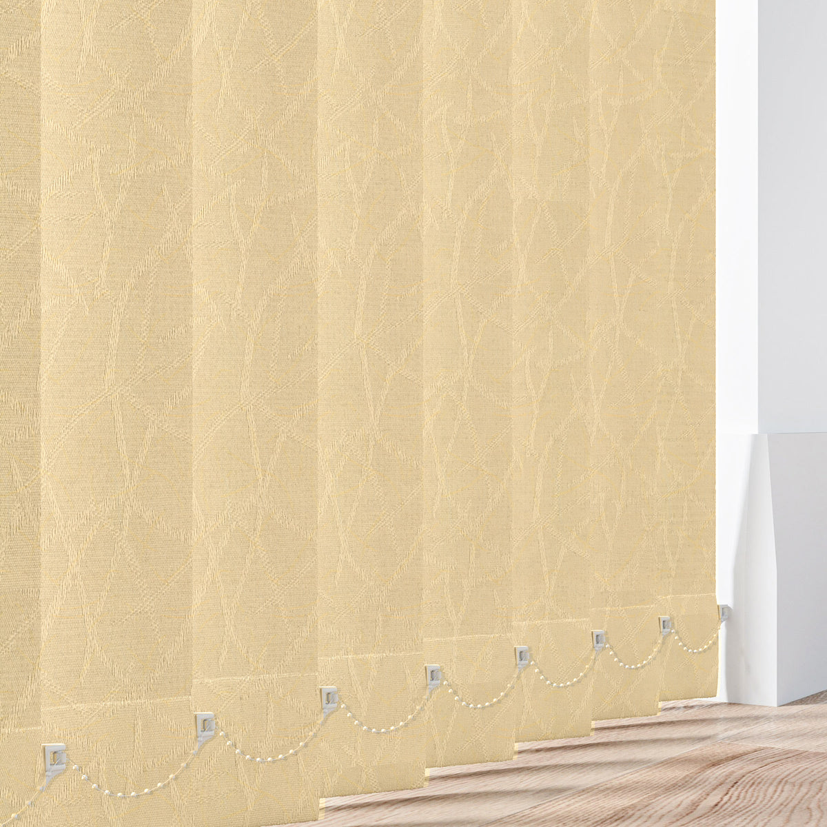 Sweet Beige Vertical Replacement Blind Slat