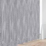 Symphony Black Out Grey Vertical Blind
