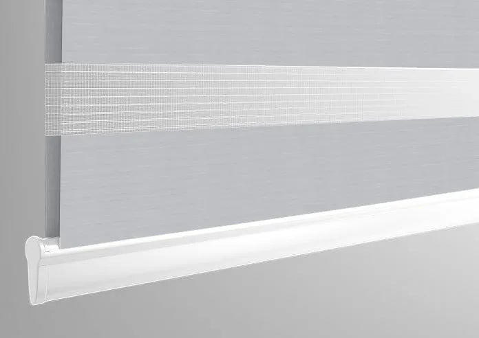 Tokyo White - Electrical Day and Night Blinds