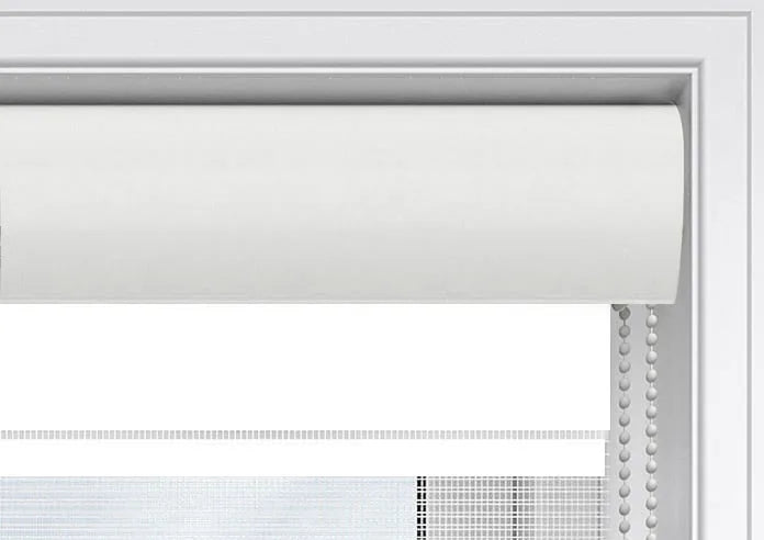 Tokyo White - Electrical Day and Night Blinds