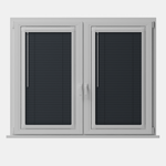 Perfect Fit No Drill Metal Blind - Twilight Grey - 25mm