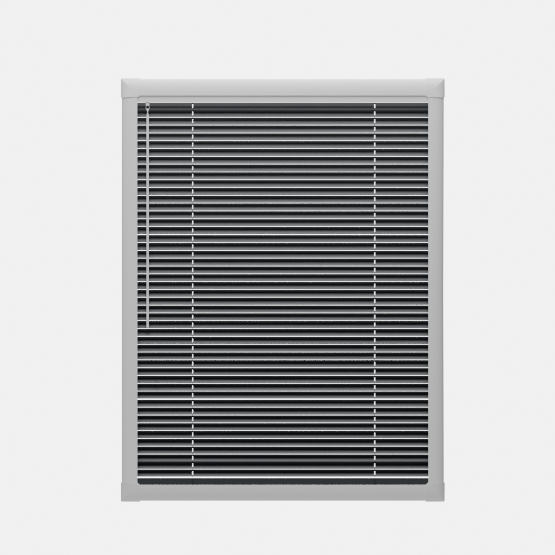 Perfect Fit No Drill Metal Blind - Twilight Grey - 25mm