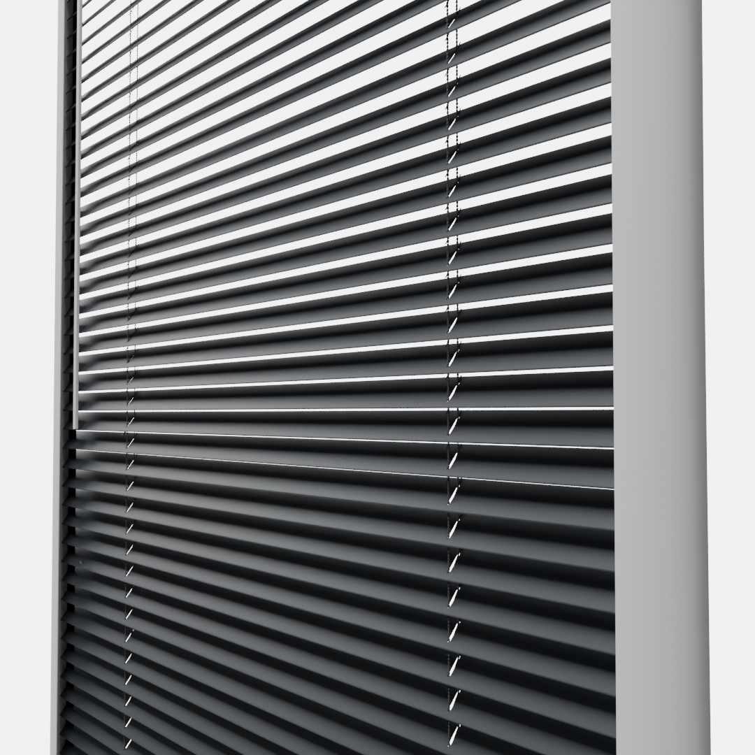 Perfect Fit No Drill Metal Blind - Twilight Grey - 25mm