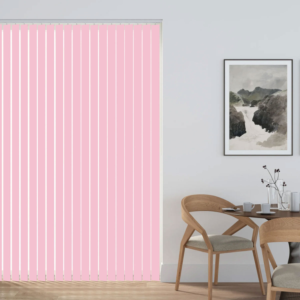 Unity Baby Pink Vertical Blind